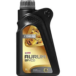 Олива моторна Lotos Aurum SF/CD SAE 15W-40, 1 л (162024)
