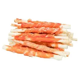 Ласощі для собак Trixie Denta Fun Chewing Rolls Паличка для чищення зубів з куркою 12 см 240 г 30 шт. - мініатюра 4