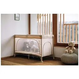 Ліжко-манеж дитяче FreeON Cot Nook, beige - мініатюра 9