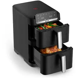 Мультипіч Tefal Easy Fry Crispy Stack 2700 Вт чорна (EY7528E0) - мініатюра 3