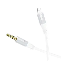 Аудіокабель Borofone BL19 Creator digital audio conversion cable iP білий - мініатюра 3