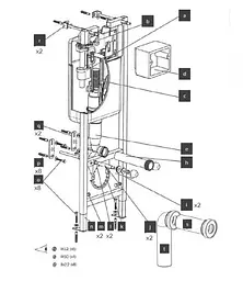 Система інсталяції Cersanit Tech Line Base K97-491 30412 - мініатюра 4