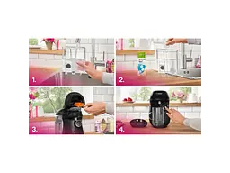 Капсульна кавоварка еспресо Bosch Tassimo Happy friendly black TAS102E - мініатюра 3
