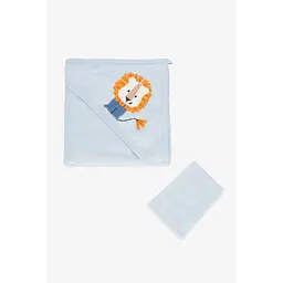 Рушник Unisex з кутком Ramel 364 Блакитний (2000990746238A)