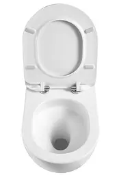 Унітаз підвісний Mixxus Premium Ellipse-0301-T3 495x365x365 мм, система змиву Tornado 3.0 MP6461, Білий - мініатюра 5
