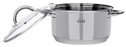 Каструля 18 см (2.6 л) з кришкою BRAVO CHEF kuh0016480 - мініатюра 2