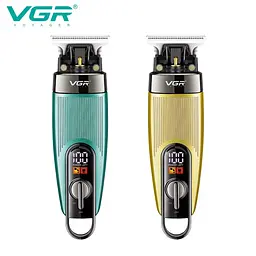 Машинка триммер для стрижки волосся VGR V-975 з насадками - мініатюра 6