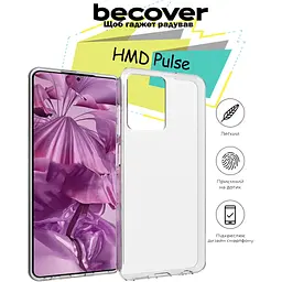 Чохол до мобільного телефона BeCover HMD Pulse Transparancy (713143) - мініатюра 5