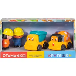 Набір машинок OTAMANKO Крутяшки - мініатюра 4