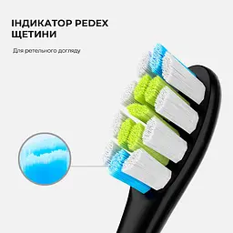 Насадка для зубної щітки Oclean Toothbrush Head for One SE Air X F1 Plaque Control Brush Head Silver 2шт. P1C9 - мініатюра 6