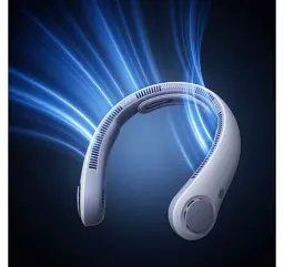 Вентилятор Jisulife Neck Fan Life4 Blue - мініатюра 2