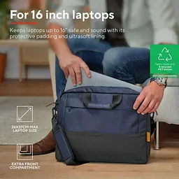 Сумка для ноутбука Trust 16 Lisboa Blue (24980_TRUST) - мініатюра 8