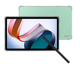 Чохол-накладка DK Silicone Corner Air Bag для Xiaomi Redmi Pad 10.6" clear - мініатюра 4