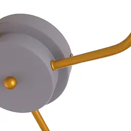 Люстра стельова Brille в хол LED 30W WW+NW+CW GY (BR-01 640C/4) - мініатюра 2