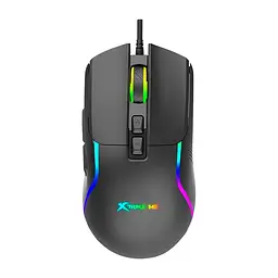 Миша ігрова Xtrike Me GM-313 wired mouse 1200-7200 DPI 6 Step чорна - мініатюра 2