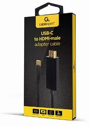 Кабель Cablexpert HDMI (M) - Type-C (M) 2 м, Black teh0028496 - миниатюра 2