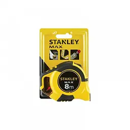 Рулетка Stanley Max сталева стрічка і пластиковий корпус 8 м х 25 мм  (STHT0-36118) - мініатюра 2