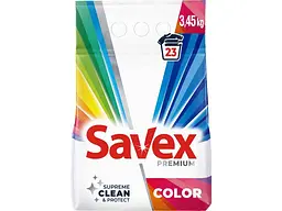 Пральний порошок SAVEX 3,45 кг Premium Color