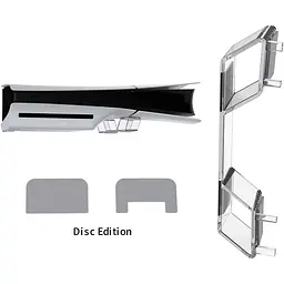 Підставка для консолі Dobe TP5-3582 для PS5 Slim/PS5 Slim Digital Transparent [165283] - мініатюра 5