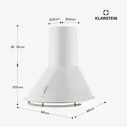 Витяжка Klarstein Lumio Neo 60 см 610 м3/год (10030275) - мініатюра 2