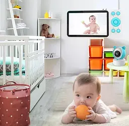 Відеоняня C8 Wi-Fi з монітором 5″ - мініатюра 5