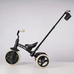 Велосипед триколісний дитячий Qplay Elite Pro Black (T10-BEliteProBlack) - мініатюра 6