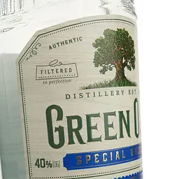 Горілка Green Oak Special особлива 40% 0.5 л - мініатюра 3