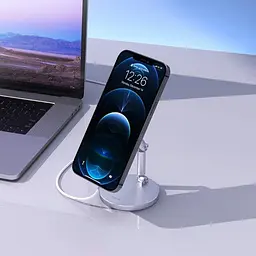 Тримач настільний Hoco PH39 для магнітного заряджання MagSafe - мініатюра 3