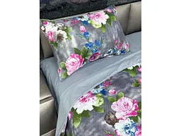 Комплект постільної білизни ARCLOUD 2-х сп 175х210 Printed 8218-11 17-3802 Gull 2нав. 50х70 мікрофібра - мініатюра 4