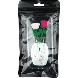 Чохол-накладка Toto TPU Fluffy Case IPhone 5/5S/SE Rose Flower Pink - мініатюра 2