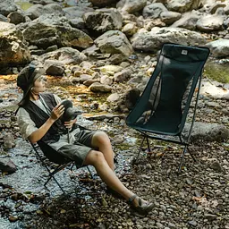 Стілець складаний ультралегкий Naturehike Stellaluna L04 CNK2450JJ015 сірий - мініатюра 6