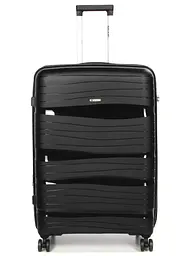 Валіза велика L поліпропілен Worldline Airtex 283 74,5×49×32см 120л Чорний - мініатюра 2