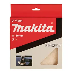 Диск полірувальний вовняний 180 мм Makita D-74594 - мініатюра 2