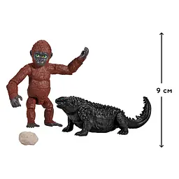 Набір фігурок Godzilla vs Kong Зуко з Дагом 9 см (35208) - мініатюра 2