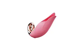 Вібратор Flirting Tongue Licking, рожевий Boss Series 56-1078 103515 - мініатюра 5