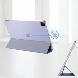 Чохол до планшета BeCover Tri Fold Hard Apple iPad Pro 12.9 2020/2021/2022 Purple (711722) - мініатюра 3
