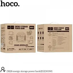 Портативна електростанція Hoco Energy storage DB28 80000mAh 300W - мініатюра 2