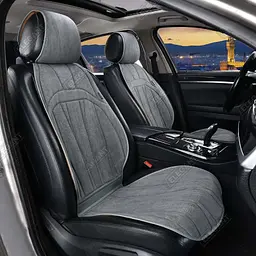 Накидки для передніх сидінь Алькантара Elegant ANCONA Granite Green Передні 2 шт (700 808)