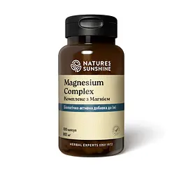 Комплекс з Магнієм НСП, 100 капсул | Magnesium complex NSP