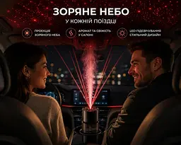 Ароматизатор Зоряне небо XT036 • Автомобільний освіжувач повітря з ароматами Cologne, Amber Aoud, Encounter, Ocean і Rose Ebonya - мініатюра 3