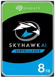 Накопичувач Seagate HDD 3.5` SATA 8.0TB SkyHawk Surveillance 5400rpm 256MB (ST8000VX010)