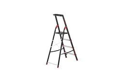 Драбина сталева Intertool LT-0054 4 ступені висота до платформи 850 мм - мініатюра 2