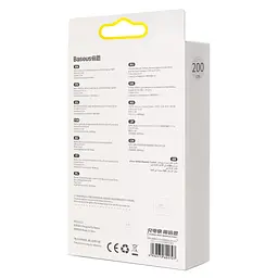Кабель Baseus Crystal Shine Series Fast Charging Data Cable USB to iP 2.4 A 2 m Blue (CAJY000103) - мініатюра 9
