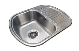 Кухонна мийка Romzha Vayorika 1.0C Textura RO43427, Сірий - мініатюра 7