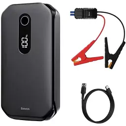 Пускозарядний пристрій Baseus Car Jamp Starter Super Energy Pro 3in1 12V 12000mAh з функцією павербанку - мініатюра 4