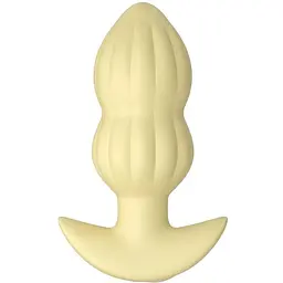 Анальна пробка Cuties Mini Butt Plug 8 см (жовтий)