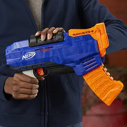 Бластер Hasbro Nerf N-Strike Elite Rukkus ICS 8 (E2654) - мініатюра 7