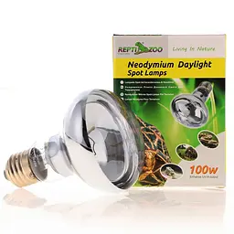 Неодимова лампа Repti-Zoo Neodymium Daylight 100W B80100 - обігрівальна UVA лампа для тераріуму - мініатюра 7