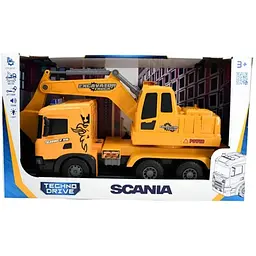 Автомодель Super Big Truck, екскаватор Scania зі світлом і звуком (5006KS)