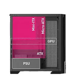 Корпус MSI MPG Velox 300R AirFlow PZ ARGB Black - мініатюра 2